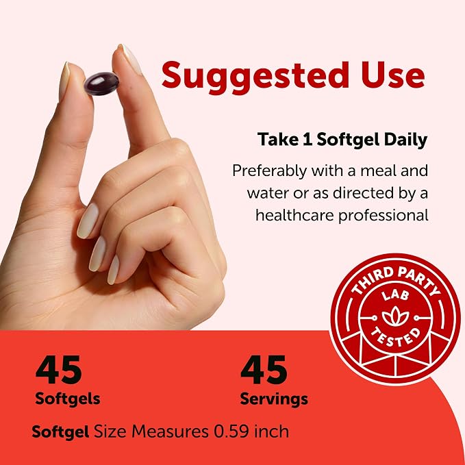 Micro Ingredients Astaxanthin 12mg with MCT Oil, 45 Softgels | Premium Astaxanthin Antioxidant Supplements* | Fresh Microalgae Source | Triple Strength, Non-GMO, Gluten Free, No Soy