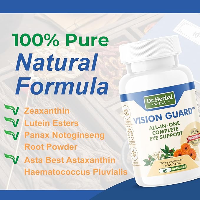 Vision Guard – All in One Complete Eye Support, 60 Capsules