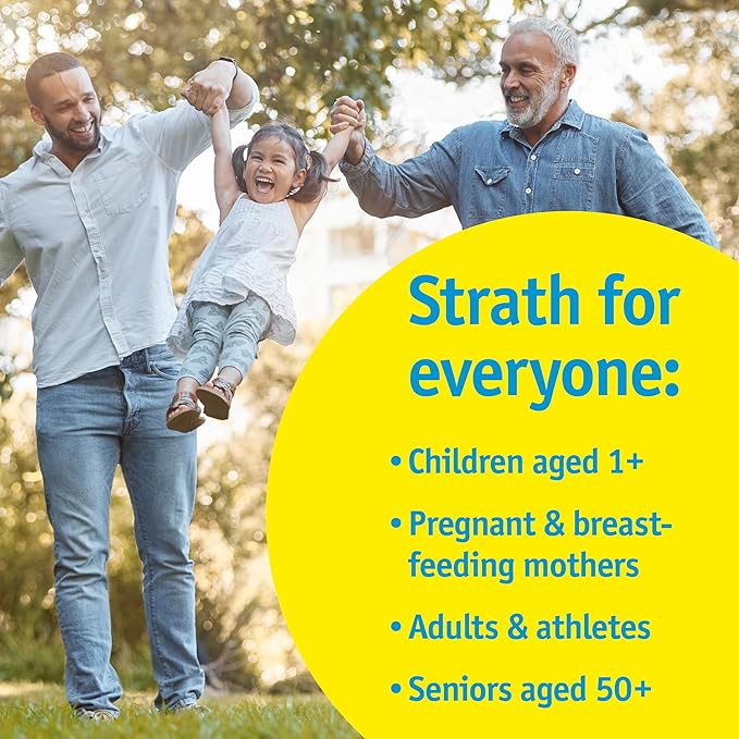 Strath Fermented Herbal Yeast Postbiotic - (8.4 Fl oz) Daily Nutritional Food Supplement Liquid | Supports Metabolism | Vegetarian | Lactose-Free | No Artificial Additives