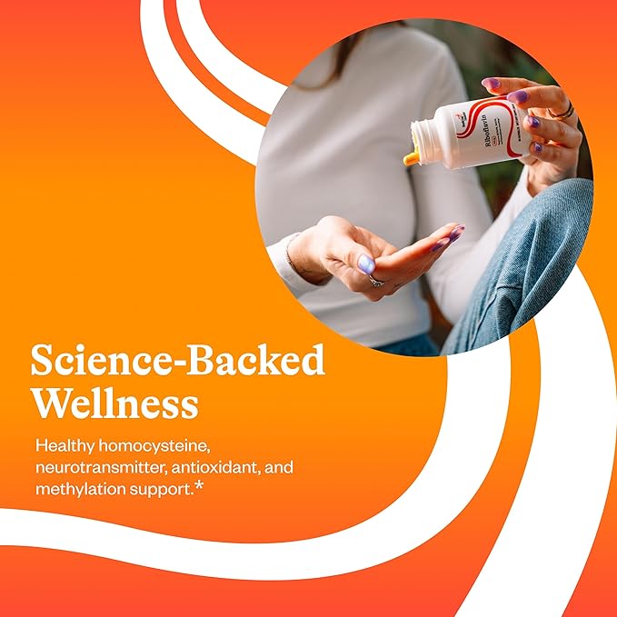 Seeking Health Riboflavin - Vitamin B2 Supplement for Methylation Support - Support Homocysteine Metabolism with Antioxidant Ingredients - 400 mg, 60 Capsules