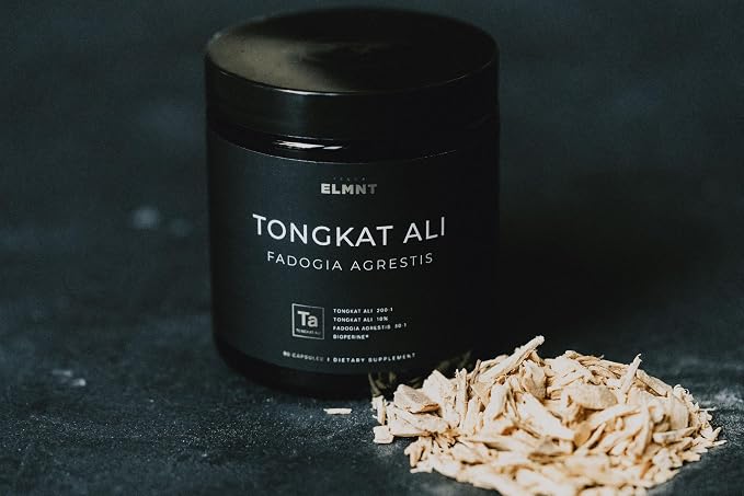 200x Strength Tongkat Ali for Men w. Fadogia Agrestis Extract - 10% Eurycomanone Longjack Highest Potency Fadogia Agrestis Tongkat Ali Supplement - Muscle Growth & Test Booster Pills for Men