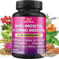 BMVINVOL Inositol Supplement - Myo-Inositol and D-Chiro Inositol Ideal 40:1 Ratio - Plus Berberine, Cinnamon, Ashwagandha + 5 More - 90 Capsules