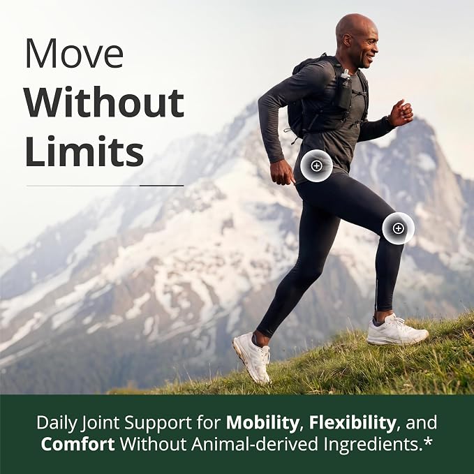 Glucosamine Chondroitin MSM – Joint Support Supplement for Women and Men with Glucosamine Sulfate 1500 mg, Chondroitin and MSM – for Cartilage, Joint Health and Flexibility – 90 Capsules, Vegan