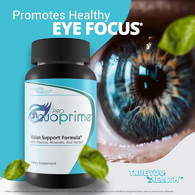 Pro Ocuoprime - Eye Health & Vision Health Support Supplement - Promote Healthy Eyesight & Clear Vision - Help Reduce Eye Strain, Eye Pressure, Dry Eyes, & Blurred Vision - Pro Ocuprime Vision Formula