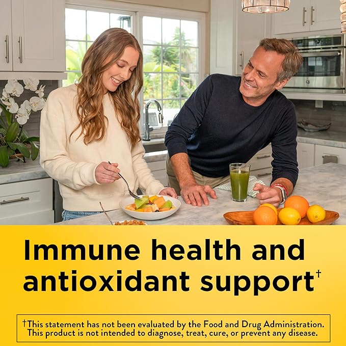 Nature Made Vitamin C 500 mg, Dietary Vitamin C Supplement for Immune Support, 60 Softgels, 60 Day Supply