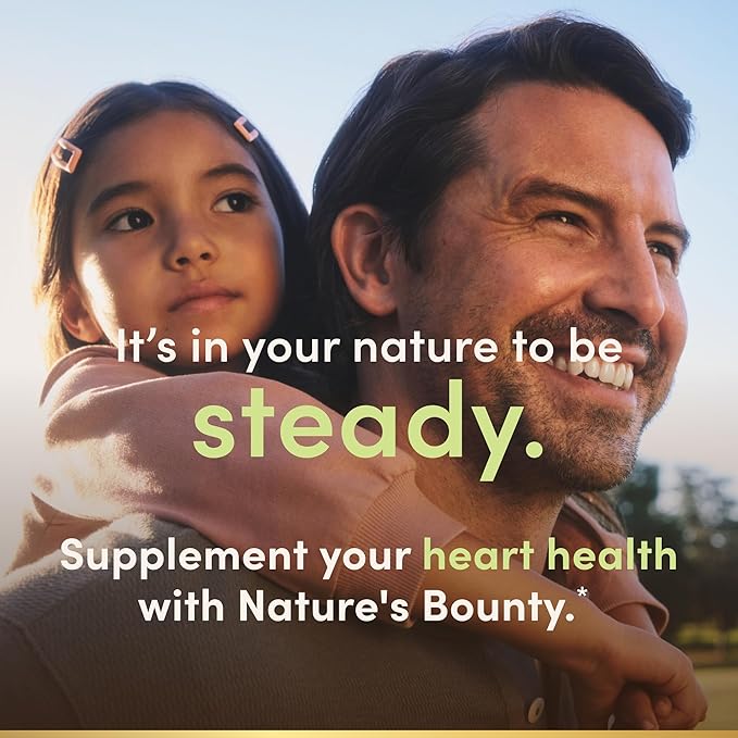 Nature's Bounty Fish Oil, Supports Heart Health, Dietary Supplement, 300mg Omega-3, 120 Coated Softgels
