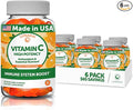Lunakai Vitamin C Gummies for Adults and Kids - Organic VIT C Vegan Chewable Gummy Vitamins - 250 mg Adult, Children, Toddler Chews - 6 Pack