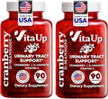 VitaUp - D mannose with Cranberry and Vitamin C - 90 Count - Pack of 2