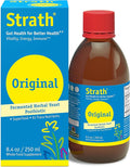 Strath Fermented Herbal Yeast Postbiotic - (8.4 Fl oz) Daily Nutritional Food Supplement Liquid | Supports Metabolism | Vegetarian | Lactose-Free | No Artificial Additives