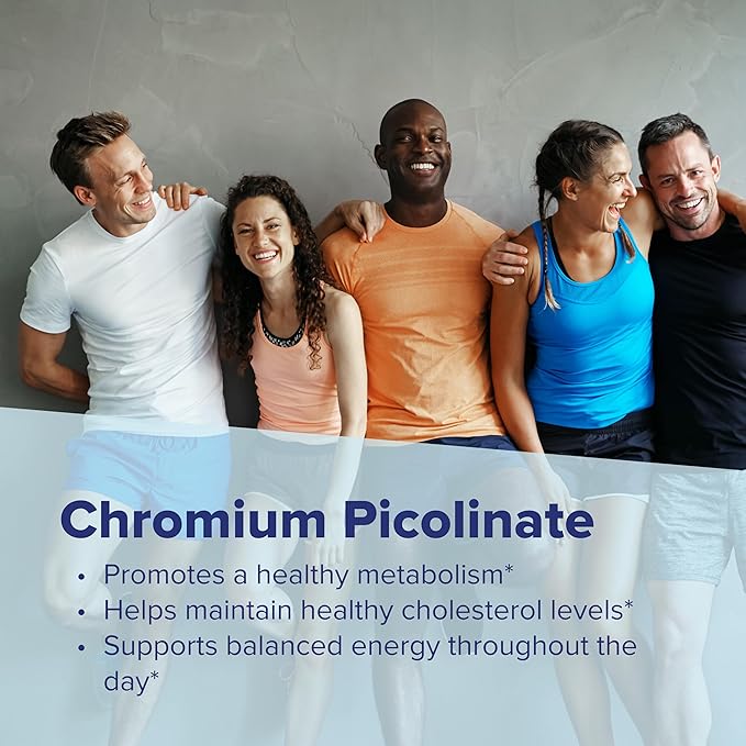 Superior Source Chromium Picolinate - Supplement Formula Supports Healthy Sugar Metabolism - 500 mcg, 50 Instant Dissolve Tablets (Pack of 2)
