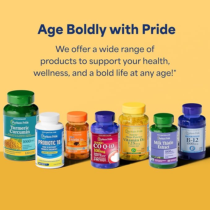 Puritan's Pride Vitamin E-450mg (10,000IU), Vitamin Supplement for Immune System Function and Antioxidant Health Support, 100 Rapid Release Softgels, 2 Pack