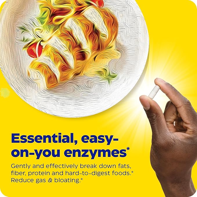 Enzymedica - Digest Basic, Essential Full Spectrum Digestive Enzymes, 30 Count