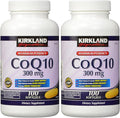 Kirkland wcaqZ, COQ10 300 mg 100 Softgels (Pack of 2)