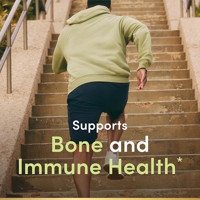 Nature’s Bounty Calcium 1200 mg with Vitamin D3, Bone Health & Immune Support, Vitamin D3 1000 IU, 220 Softgels