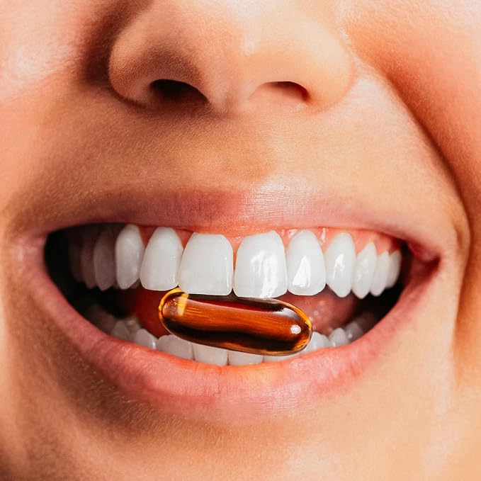 True Grace Omega-3 Fish Oil - 180 Softgels - 1400 mg EPA + DHA - Brain, Heart, Joint & Immune Health - Organic, Gluten Free, Soy Free