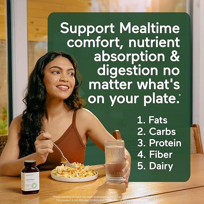 SMARTERNUTRITION Vegan Digestive Enzymes - Digestion Bloating & Gut Health Support with 16 Multi Enzymes for Nutrient Absorption & Meal Time Comfort for Both Men & Women - 270 Count[90-Day Supply]