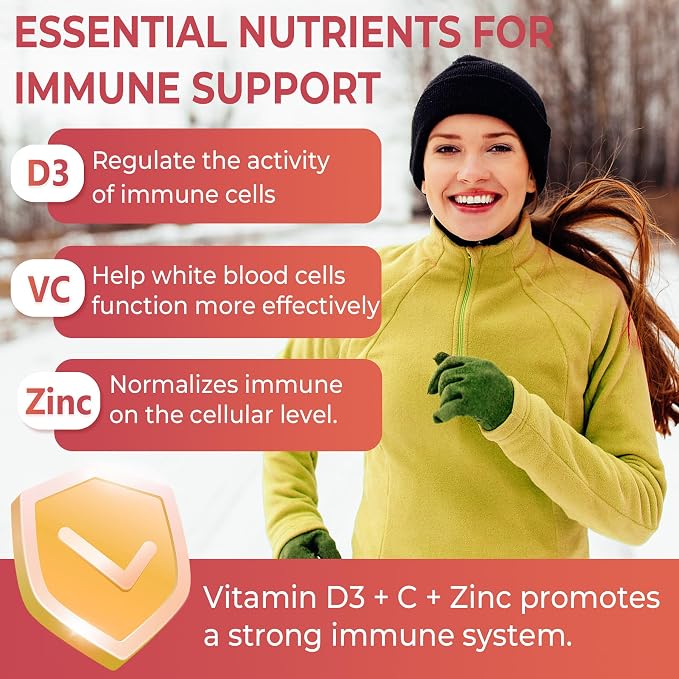 Vitamin D3 + K2 + A Gummies 5000IU/10000 IU - Vitamin D3 Con K2 Supplement with Calcium Magnesium Zinc, Vitamin C & E, High Dose Ultimate Absorbency for Bones, Muscles, Teeth, Vision, Vegan 2 Packs