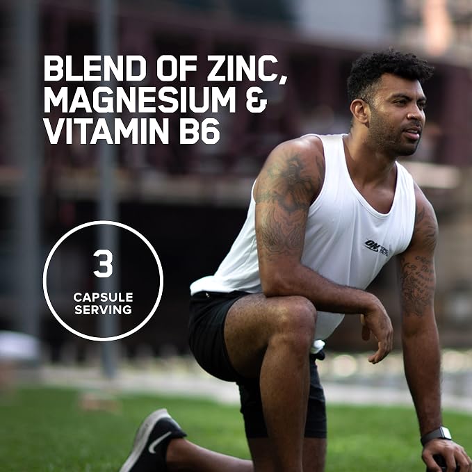 Optimum Nutrition Muscle Recovery and Endurance Supplement for Men and Women,Zinc-and Magnesium Supplement,180 Count (Pack of 2)