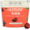 Rootless Seaweed Daily Bites – Double Strawberry – 1 Week Trial Pack for Hormone & Thyroid Health | 100% Daily Iodine, Whole Food Ingredients, No Added Sugar (7 Bites)