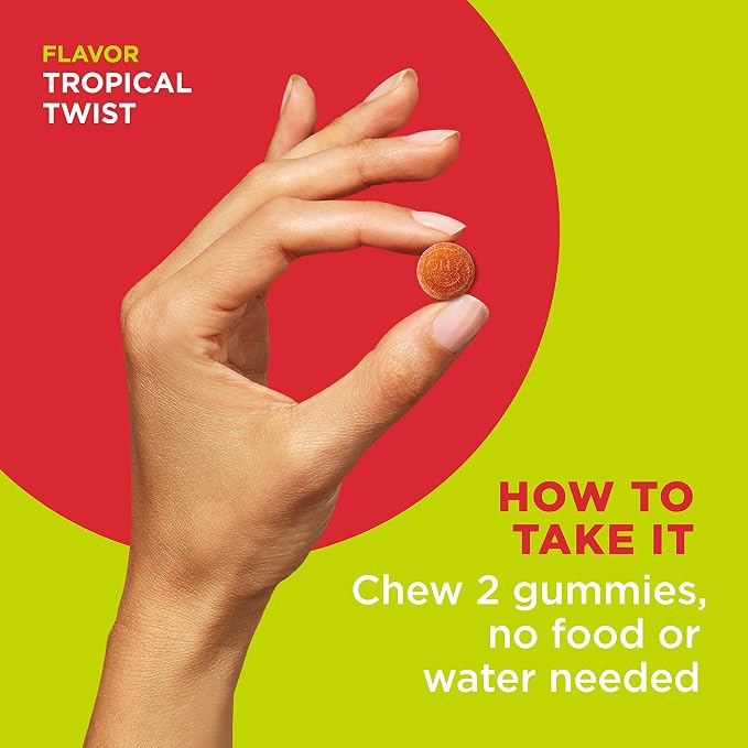 OLLY Multi + Probiotic Adult Multivitamin Gummy, Digestive and Immune System Support,* Chewable Supplement, Tropical Flavored, 35 Day Supply - 70 Count