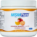 KALA HEALTH MSMPure Orange Mango Flavored Coarse MSM Powder Flakes – US-Made MSM for Joint Health, Skin Appearance, and Hair & Nail Support – 8.8 oz, Organic Sulfur