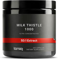 Toniiq Milk Thistle - Ultra High Potency 50:1 Extract with 80% Silymarin - Highly Concentrated - Third-Party Lab Tested - 240 Capsules
