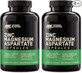 Optimum Nutrition Muscle Recovery and Endurance Supplement for Men and Women,Zinc-and Magnesium Supplement,180 Count (Pack of 2)