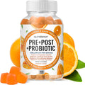 NutraPep Prebiotic Probiotic & Postbiotic Gummies for Women Men & Kids Children - High Potency 5 Billion CFU - Sugar-Free & Gluten Free