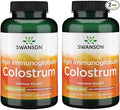 Swanson High Ig Colostrum 500 Milligrams 120 Capsules (2 Pack)