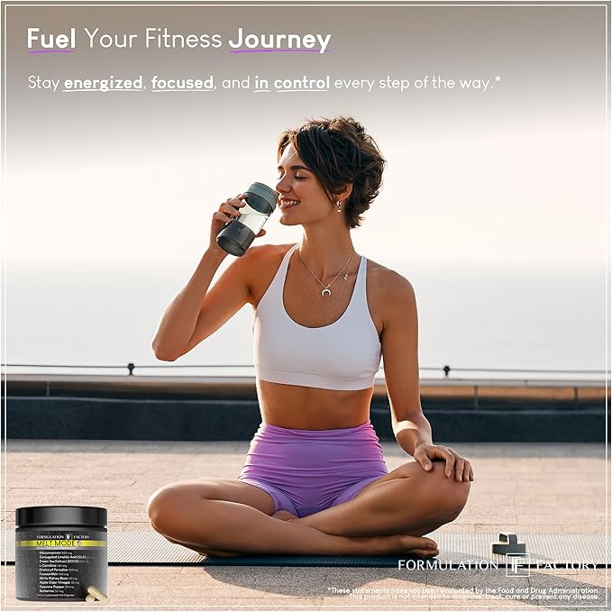 Formulation Factory Melt Mode 10-in-1 Metabolic Health & Energy Support | Green Tea, L-Carnitine, CLA, Glucomannan & More | Helps Support Appetite & Metabolism Balance | 360 Count (Pack of 3)