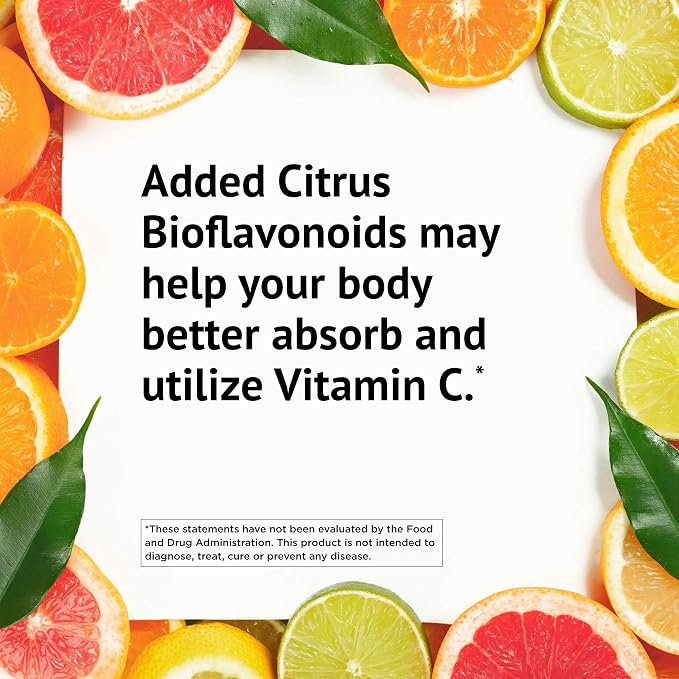 American Health Ester-C 500 mg with Citrus Bioflavonoids Capsules, 300 Count
