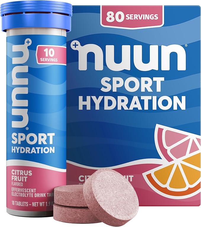 Nuun, Electrolyte Drink Tabs Citrus Fruit, 8 Count, 1.8 Ounce