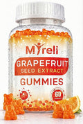 Grapefruit Seed Extract 1000mg Vegan Gummies – 60 Sugar-Free Chews for Immune Balance & Digestive Cleanse, Natural Citrus Support Supplement, Digestive Health and Wellness Support, Non-GMO