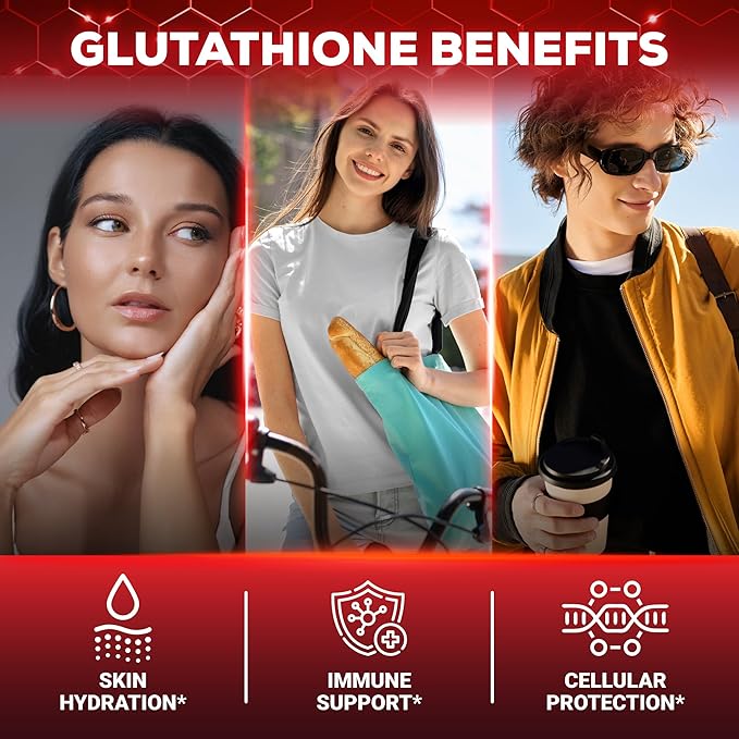Liposomal Glutathione Supplement - 7in1 Liquid Drops with Zinc, Vitamin C, Vitamin E, Phosphatidylcholine, Hyaluronic Acid, and Aloe Vera - Vegan, Non-GMO - 30ml 1 Fl Oz
