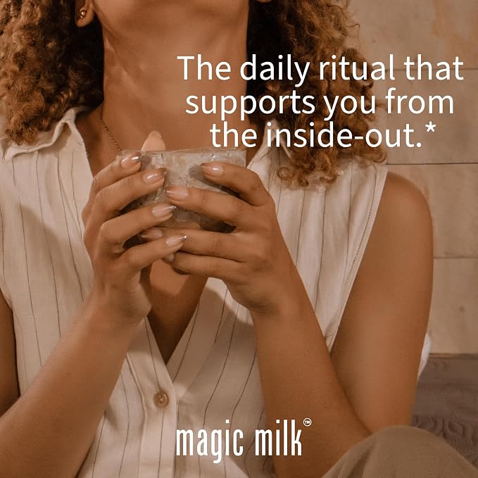 Magic Milk - New Zealand Grass-Fed Colostrum & Collagen | Supports Gut Health, Immunity, & Muscle Recovery | Bioactive Nutrients for Skin & Hair Health | Chocolate Milk Flavor | 20 Servings