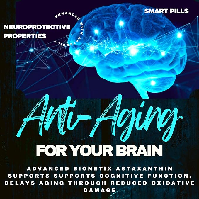 Advanced Bionetix Triple Strength AstaQuil™ Astaxanthin 12mg High Bioavailability Formula, 60 Softgels Organic Coconut Oil for Enhanced Absorption. Powerful Antioxidant for Eye, Joint & Heart Health