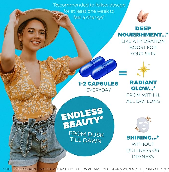 Derma Dazzle Alpha Lipoic Acid 600mg Capsules for Skin Brightening & Antioxidant Support – Promotes Healthy Complexion & Cellular Repair – 60 Capsules