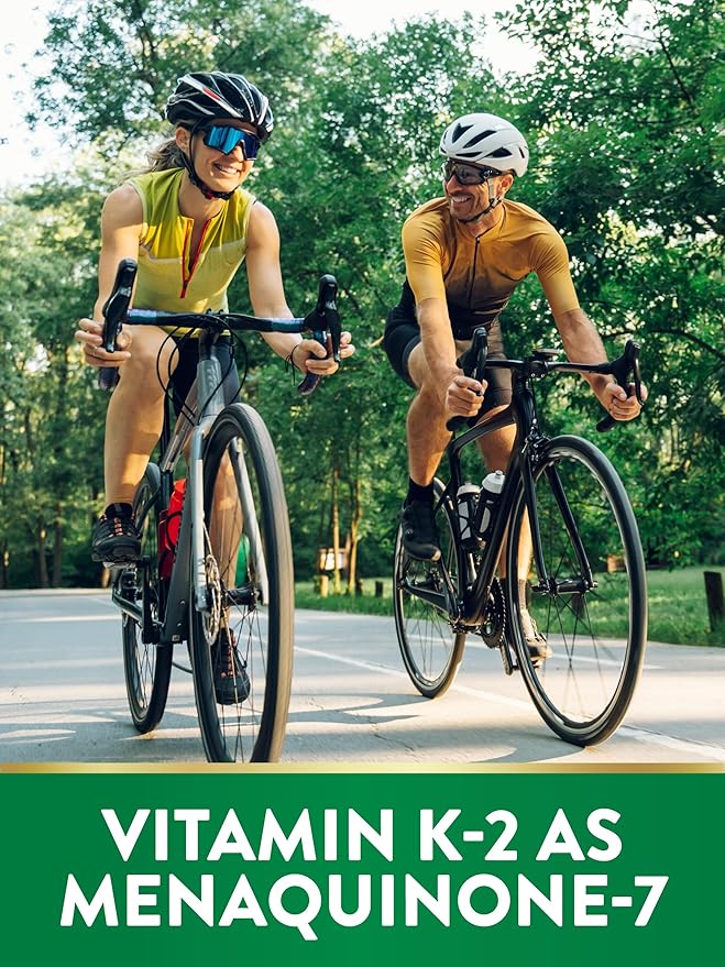 Nature's Truth Vitamin K2 MK-7 | 100 mcg | 180 Softgels | Non-GMO & Gluten Free Supplement