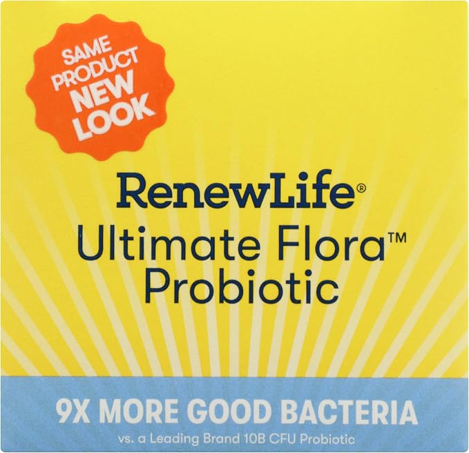 Renew Life Women's Probiotic Capsules, Supports pH Balance for Women, Vaginal, Urinary, Digestive and Immune Health, L. Rhamnosus GG, Dairy, Soy and Gluten-Free, 90 Billion CFU - 60 Ct